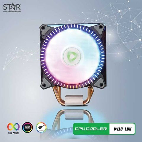 TẢN NHIỆT CPU VSPTECH V410 LUX RGB COOLER NEW