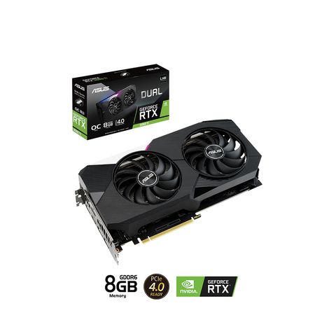 VGA ASUS RTX 3060 TI 08G DUAL GAMING V2 NEW BH 36T