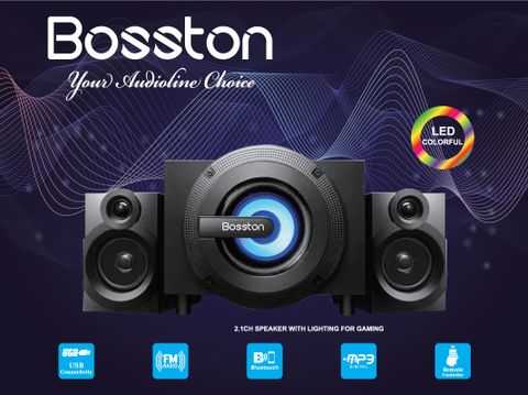 LOA BOSSTON T3700-BT BLUETOOLH NEW 12TH