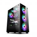 CASE 1STPLAYER FIRE DANCING V3-A ATX (SẴN 4 FAN LED RGB) BLACK NEW