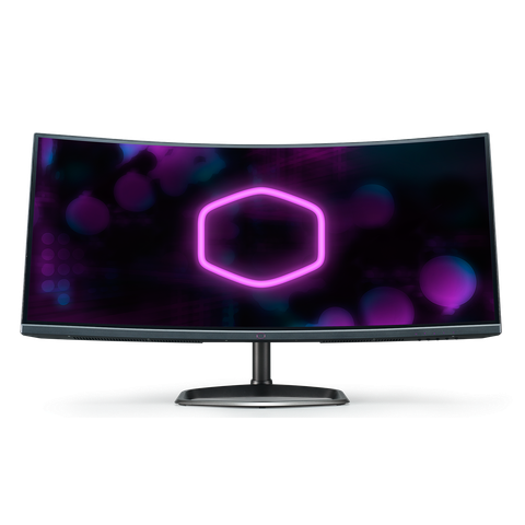 MÀN HÌNH COOLER MASTER 34 INCH GM34-CW VA 144Hz UWQHD 1ms MPRT NEW BH 24T