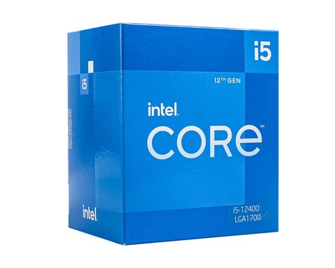 CPU INTEL CORE I5 12400 (2.50 UPTO 4.40GHz, 18MB, 6C 12T) SOCKET 1700 NEW TRAY BH 36T