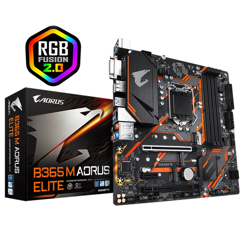 MAINBOARD GIGABYTE B365M AORUS ELITE NEW BH 36 THÁNG