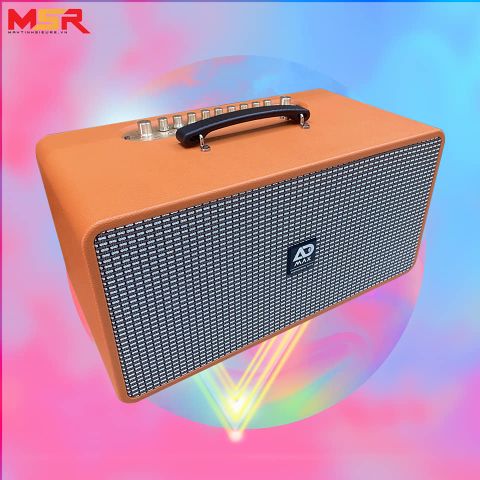 LOA KARAOKE DI ĐỘNG MSR SR888 (2 MICRO KHÔNG DÂY) NEW BH 06TH