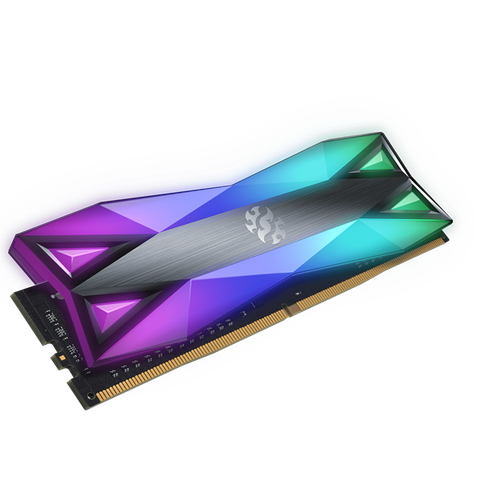 RAM DDR4 8GB ADATA XPG D60 BUSS 3200 GREY RGB NEW BH 60T