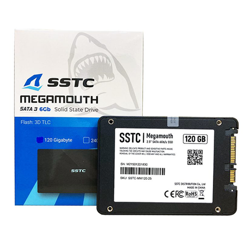 SSD SSTC 120GB MEGAMOUTH SATA3 6GB NEW BH 36T