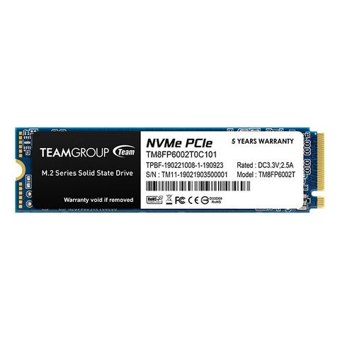 SSD TEAM 512GB MP33 PCIE GEN3 X4 (chuẩn M2-NVMe) 4 NEW BH 60T