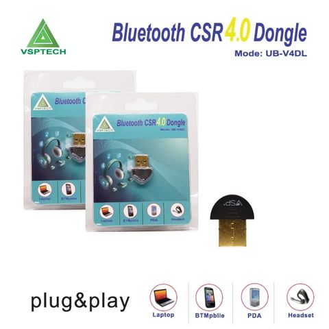 USB BLUETOOTH VSP CSR V5.0 DONGLE NEW