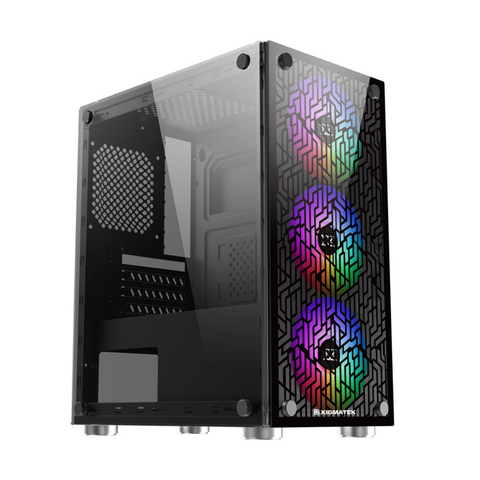 CASE XIGMATEK NYX 3F (SẴN 3 FAN LED) NEW