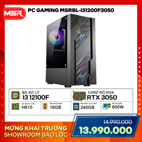 PC GAMING MSRBL-I31200F3050