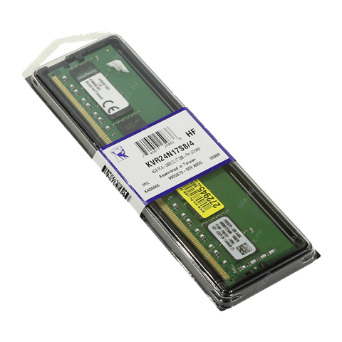 RAM KINGSTON 4GB DDR3-1600 LONG DIMM NEW BH 36T