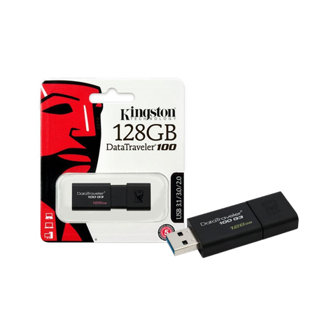 USB KINGSTON 128GB USB 3.0 DATATRAVELER 100 G3 NEW BH 60T