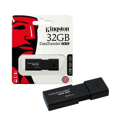 USB KINGSTON 32GB USB 3.0 DATATRAVELER 100 G3 NEW BH 60T