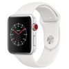 Apple Watch S3 LTE 38mm viền nhôm dây cao su màu trắng