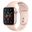 Apple Watch S5 40mm viền nhôm dây cao su màu hồng