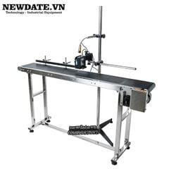 Bộ Máy In Date Cầm Tay Lắp Trên Băng Tải | Máy In Cầm Tay NEW DATE 21/22 + Băng Tải NK 1000mm
