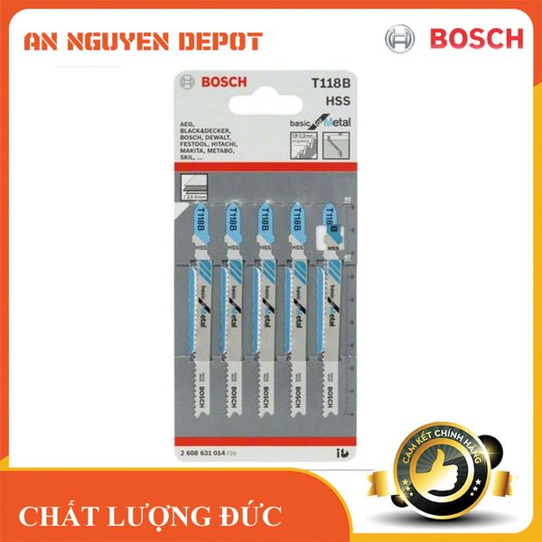 Lưỡi cưa lọng T 118 B - Sắt (bộ 5 lưỡi)