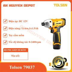 MÁY KHOAN PIN 12V TOLSEN 79036 tolsen 79036