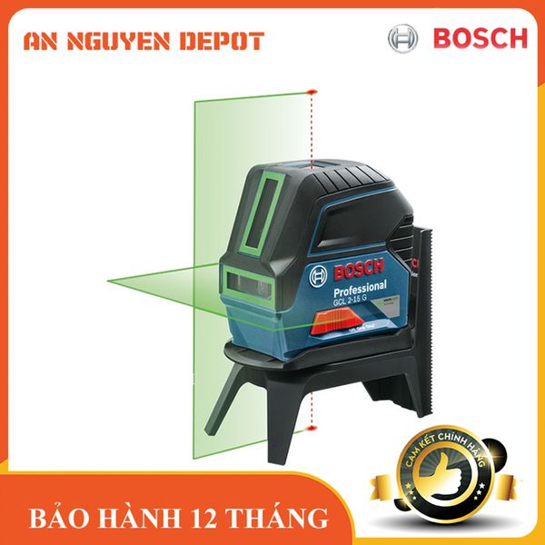 Máy cân mực 2 tia xanh Bosch GCL 2-15 G