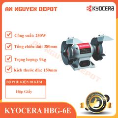 MÁY MÀI 2 ĐÁ 150MM KYOCERA HBG-6E 250W