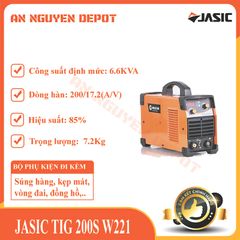 Máy hàn điện tử Jasic tig 200S (W221)