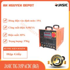 Máy hàn Jasic TIG 315P ACDC (R63)