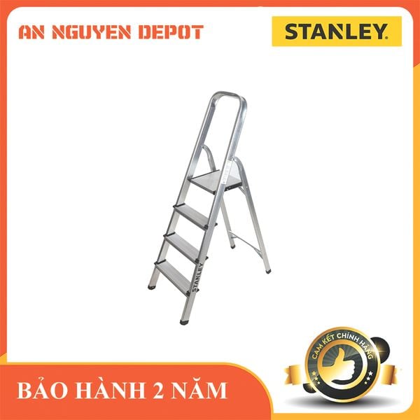Thang xếp nhôm 4 bậc Stanley SXLDAL-004