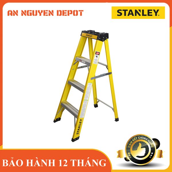 Thang xếp sợi thủy tinh 4 bậc Stanley SXLDFG-004