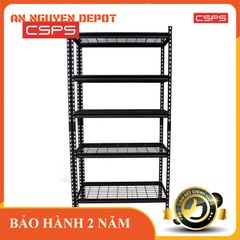 Kệ đa năng CSPS 152cm - 05 vỉ lưới màu đen