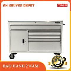 Tủ dụng cụ CSPS 132cm - 05 hộc kéo màu trắng