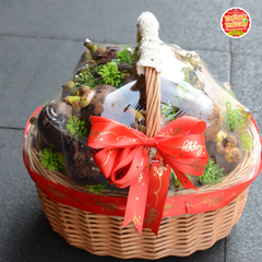Giỏ quà 3kg Măng cụt - giỏ