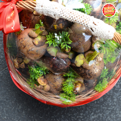 Giỏ quà 3kg Măng cụt - giỏ