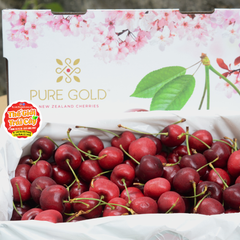 Cherry NewZealand PureGold size 28+ - hộp 500gr