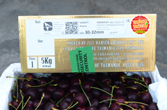 Cherry Úc HansenGold Tasmania size 30_32mm - hộp 500gr