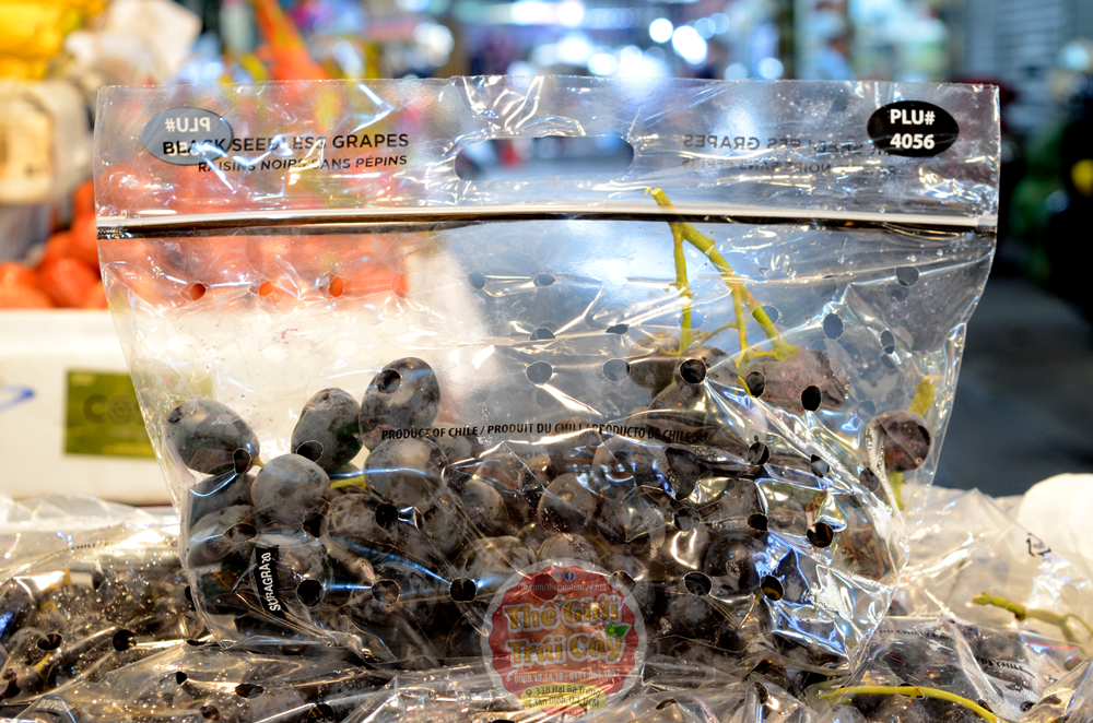 Nho đen không hạt Chile - Thế giới trái cây