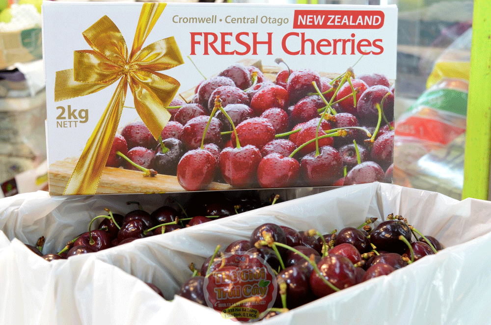 Cherry NewZealand - Thế giới trái cây