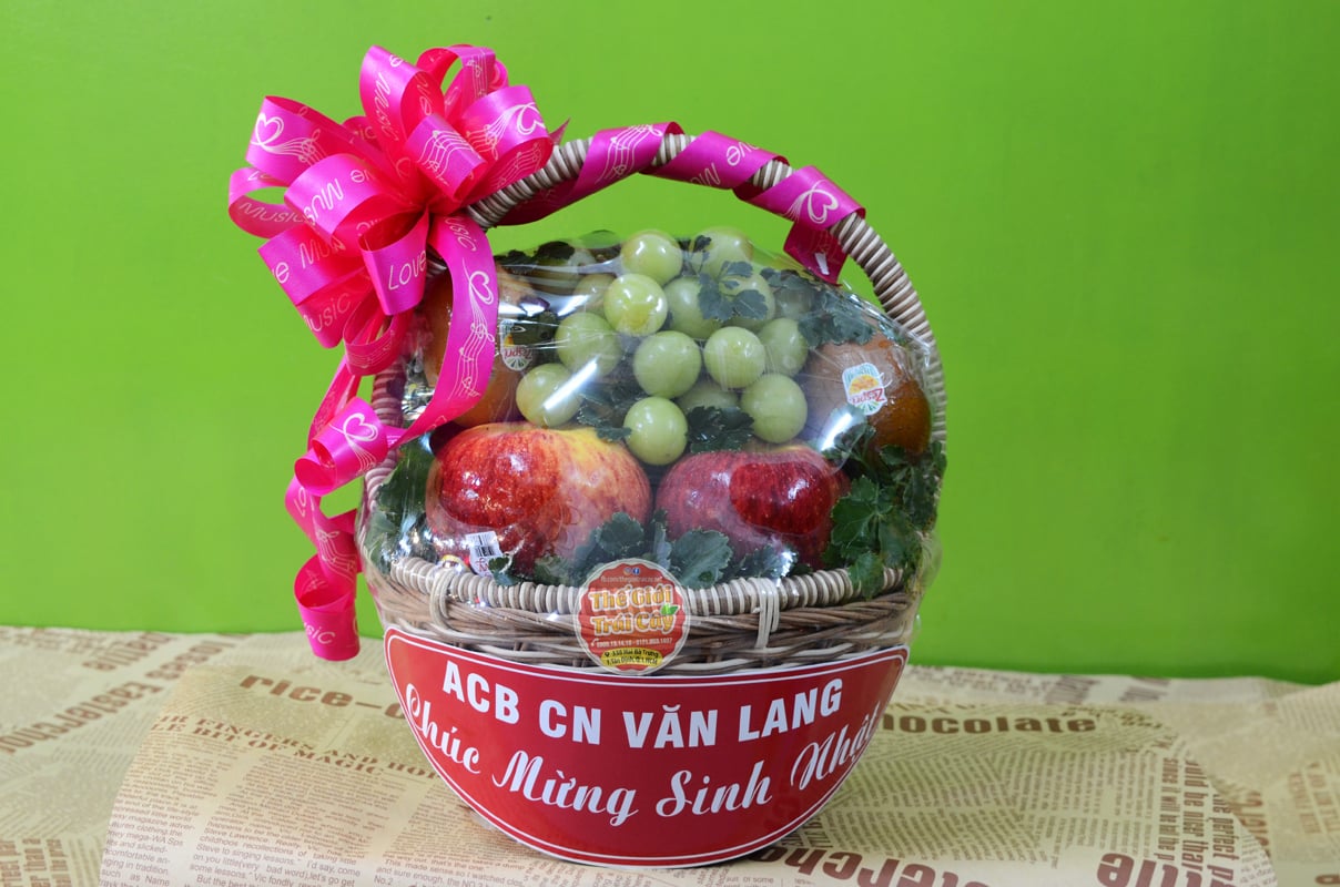 Giá giỏ trái cây biếu  Hoa Quả Sạch Fuji Fruit  Hệ thống hoa quả sạch  nhập khẩu Fuji