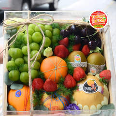 Hộp quà trái cây Mica trong suốt MC002 - hộp