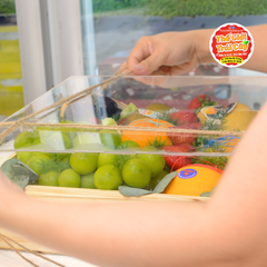 Hộp quà trái cây Mica trong suốt MC002 - hộp