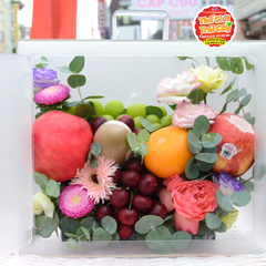 Hộp quà trái cây Mica trong suốt MC001 - hộp