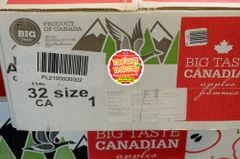 Táo Ambrosia Canada size 32 - kg