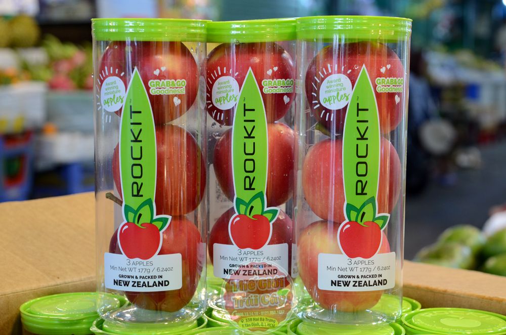 Táo Rockit NewZealand mini ống 3 quả - Thế giới trái cây