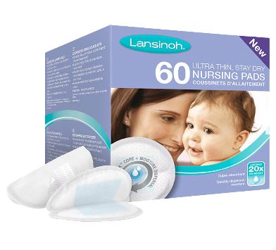 Lansinoh Disposable Nursing Pads - Miếng lót thấm sữa Lansinoh 60 miếng/hộp