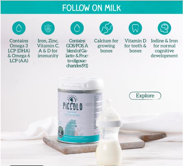 Piccolo hotsell baby milk