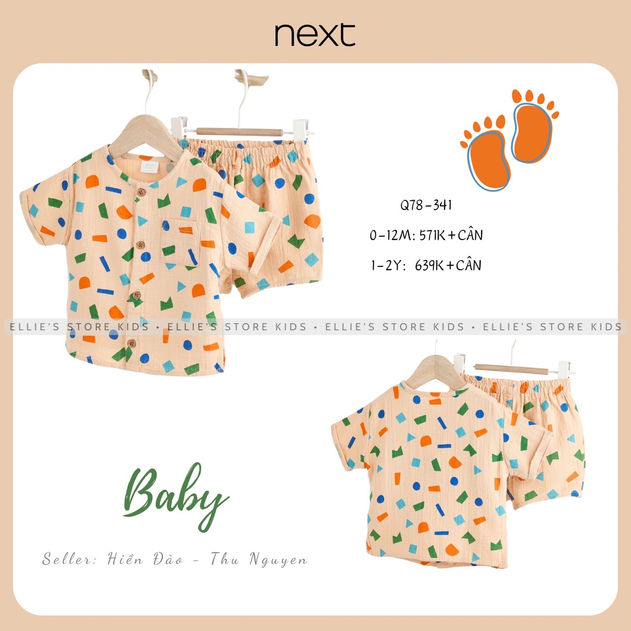 Set outfit baby NEXT Q78341