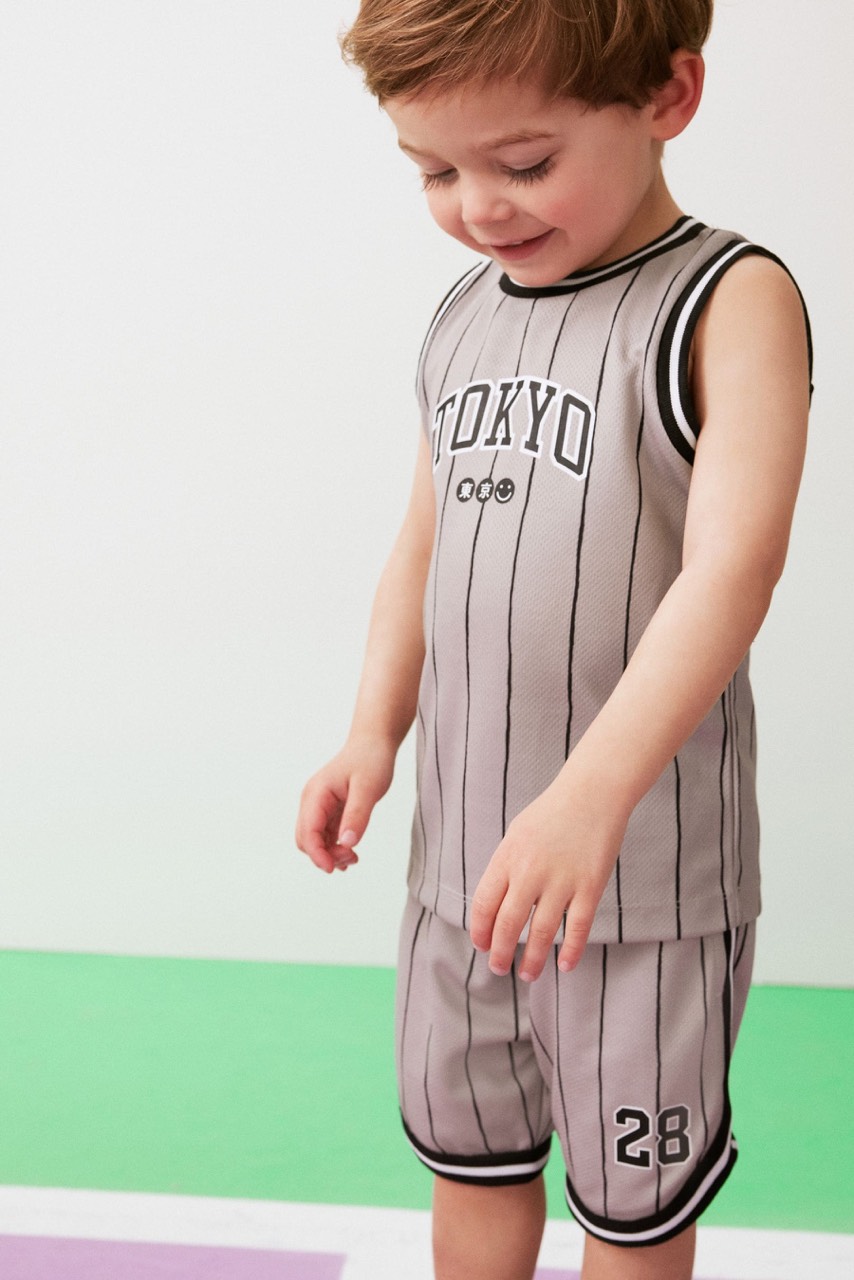 Set outfit bé trai cộc tay NEXT 930112