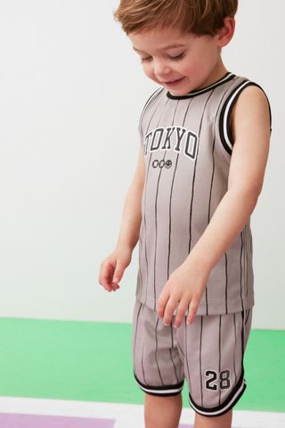 Set outfit bé trai cộc tay NEXT 930112