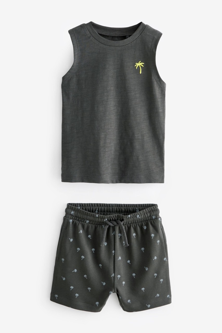 Set outfit Bé trai cộc tay NEXT 930112