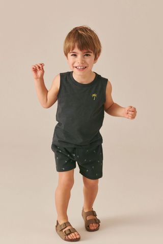 Set outfit Bé trai cộc tay NEXT 930112