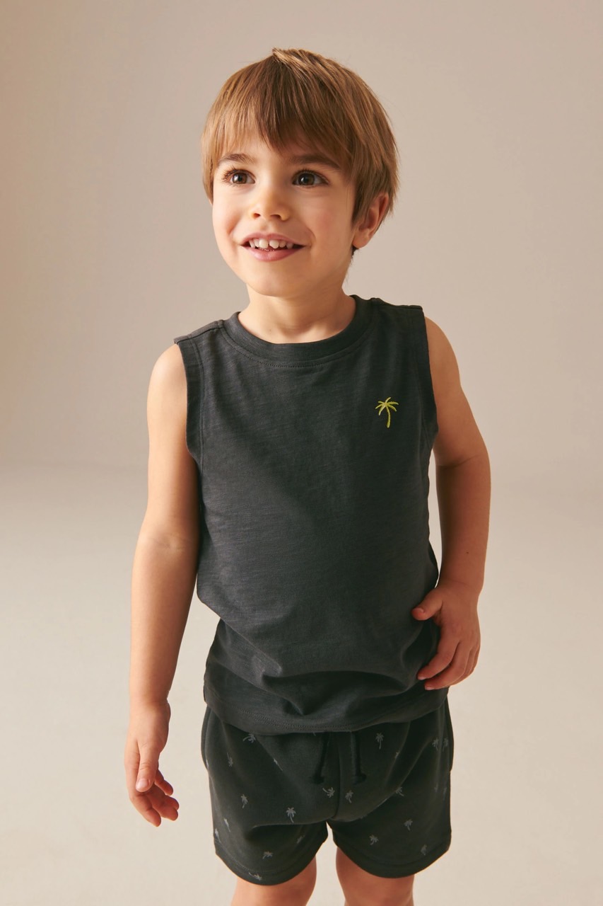 Set outfit Bé trai cộc tay NEXT 930112